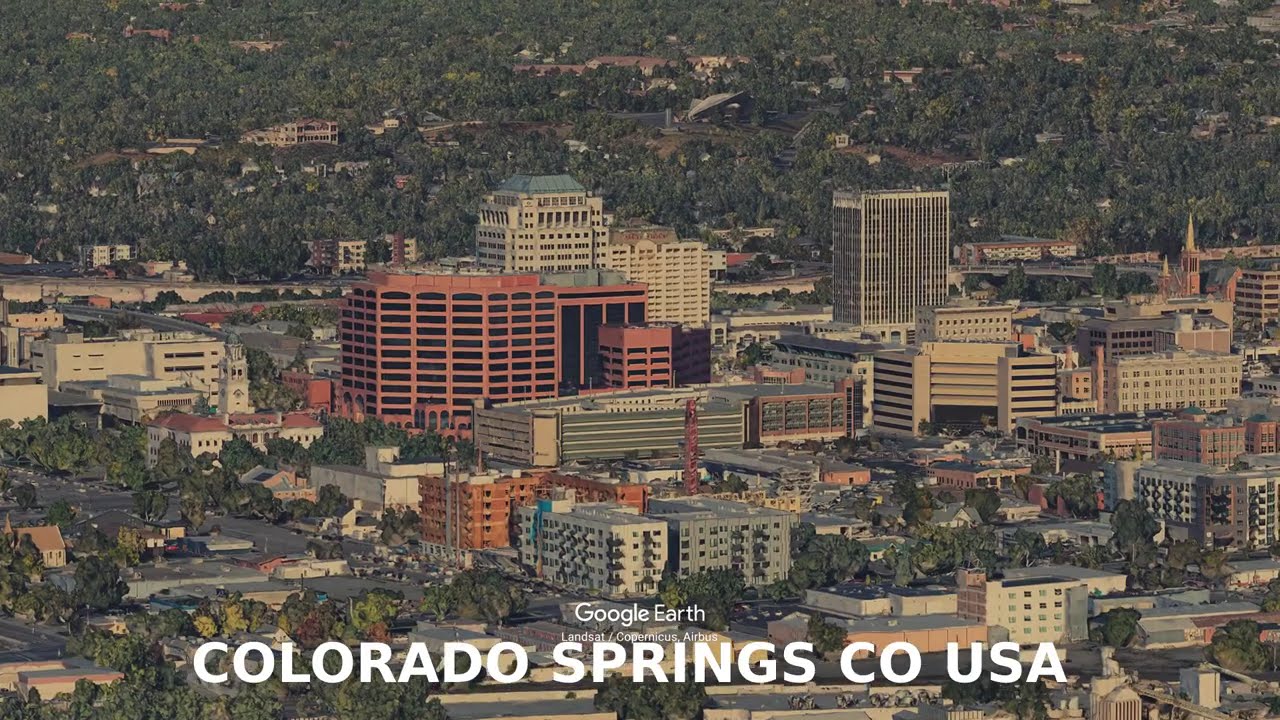Colorado Springs Colorado USA - A City Shaped by Uplift, Plains, and Red Rock