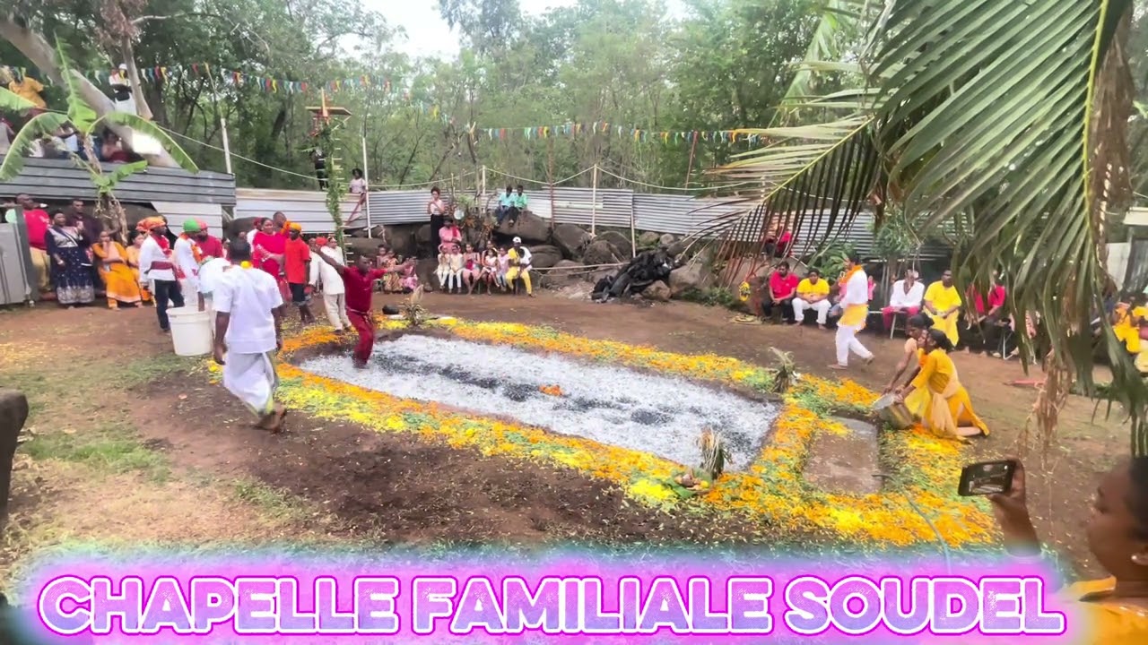 Marche sur le feu Chapelle familiale SOUDEL dimanche 21 décembre 2025 #abonnetoi 