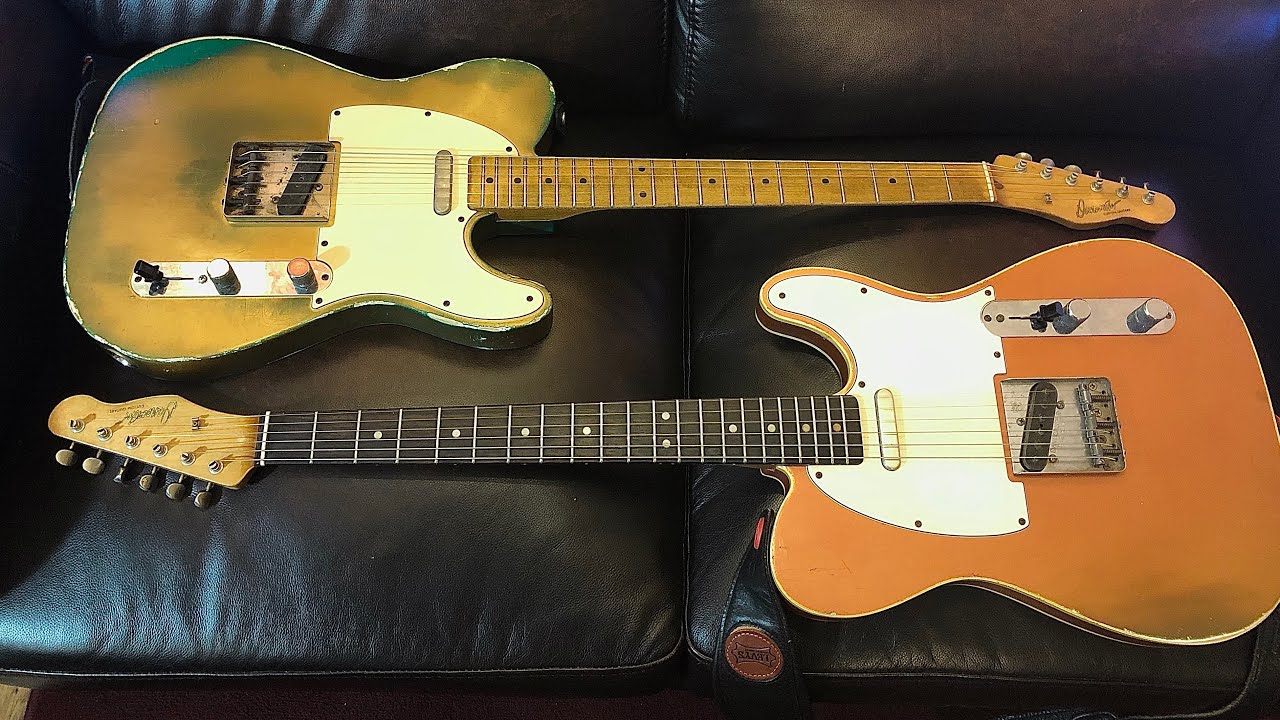 365 Days of Guitar Day 38 -- DANOCASTER SHOOTOUT