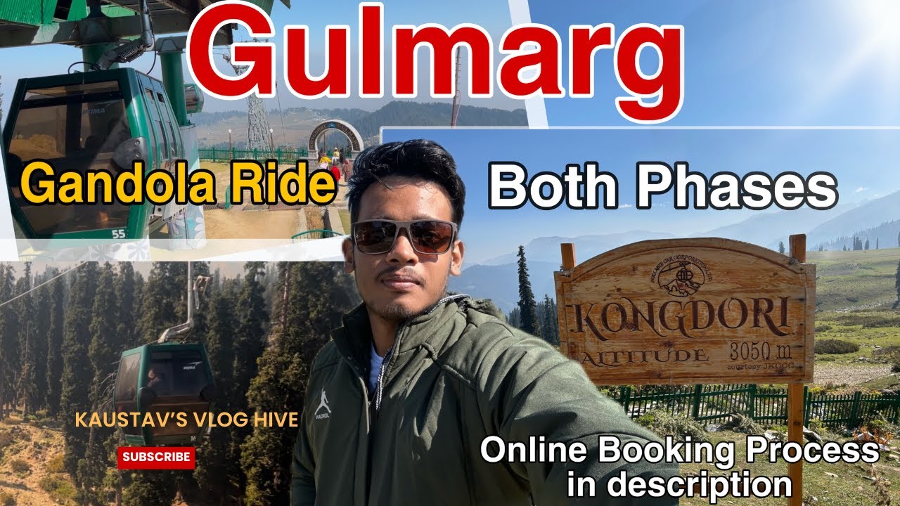 Gulmarg - Gondola Phase 1 & 2 in October | Detailed Description | Booking process in Description