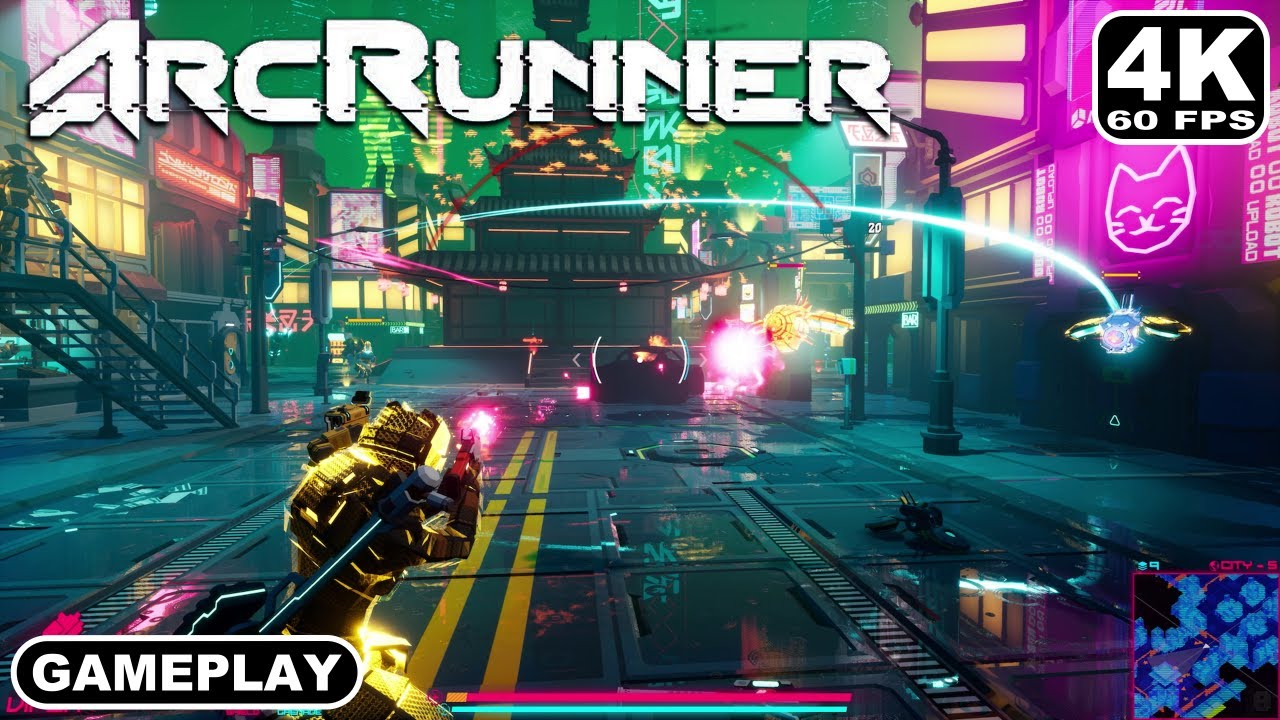 ArcRunner (PS5 Gameplay / No Commentary / 4K 60fps)