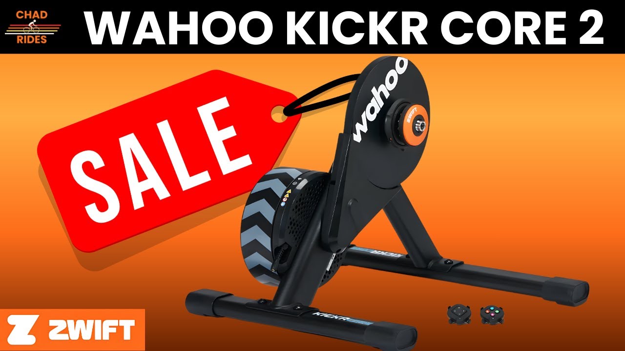 Сейчас действует скидка на Wahoo Kickr Core 2 с ZWIFT Cog & Click.
