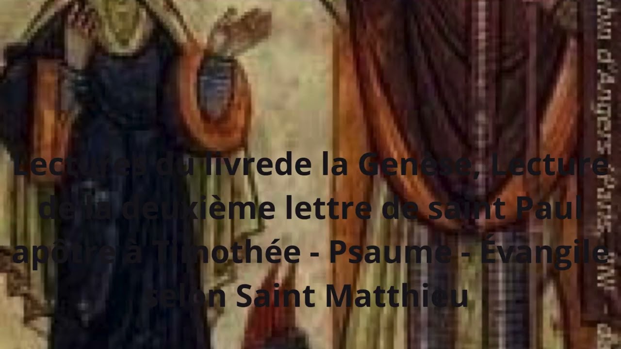 Premier mars 2026 Vocation d’Abraham, appel à la sainteté Transfiguration du Christ Lectures du jour