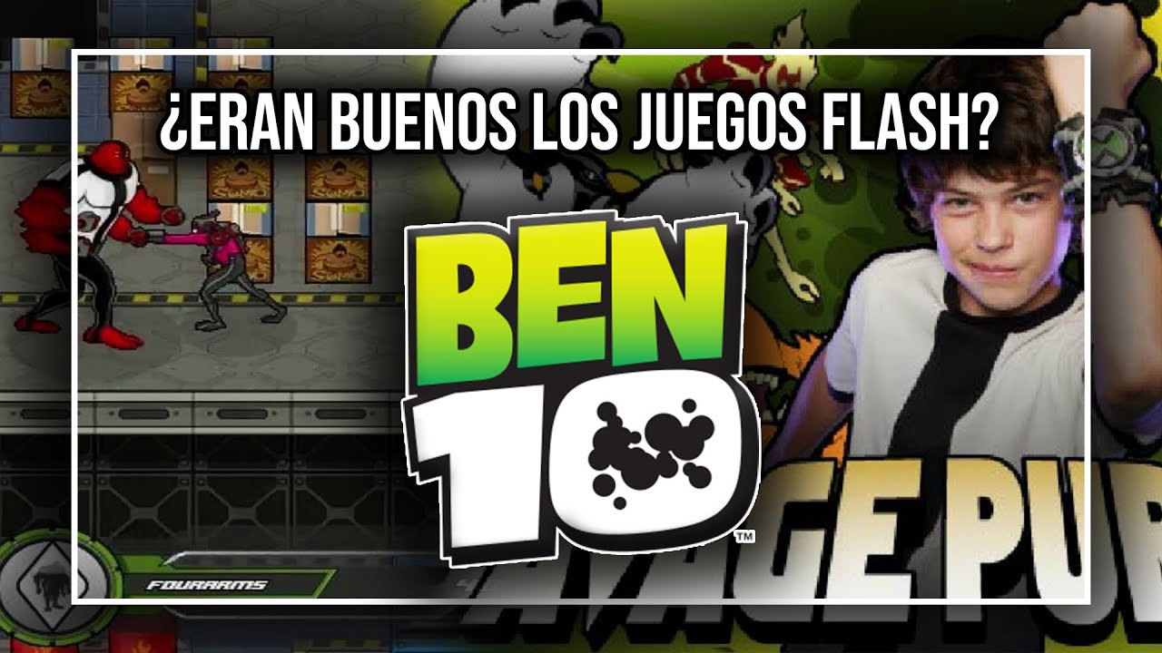 ¿Recuerdas los juegos Flash de BEN 10?