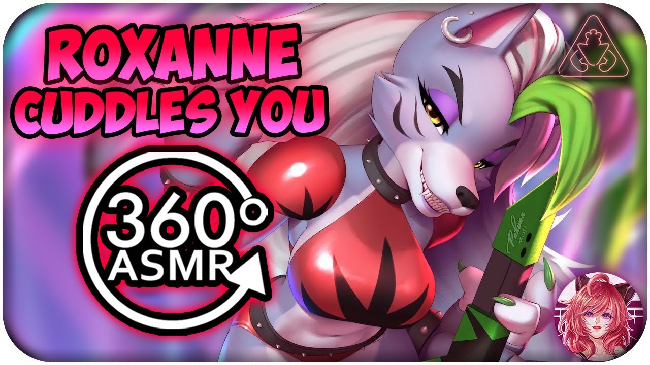 Roxanne Wolf Cuddles You~ [360º VR ASMR] | FNAF: Security Breach 360 VR