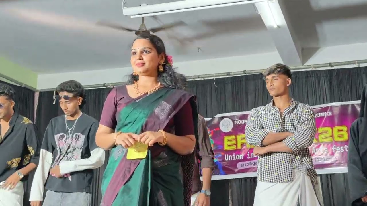 | Union inauguration and Arts Fest on 27/01/26@Mount seena college,ethnic wear competition|