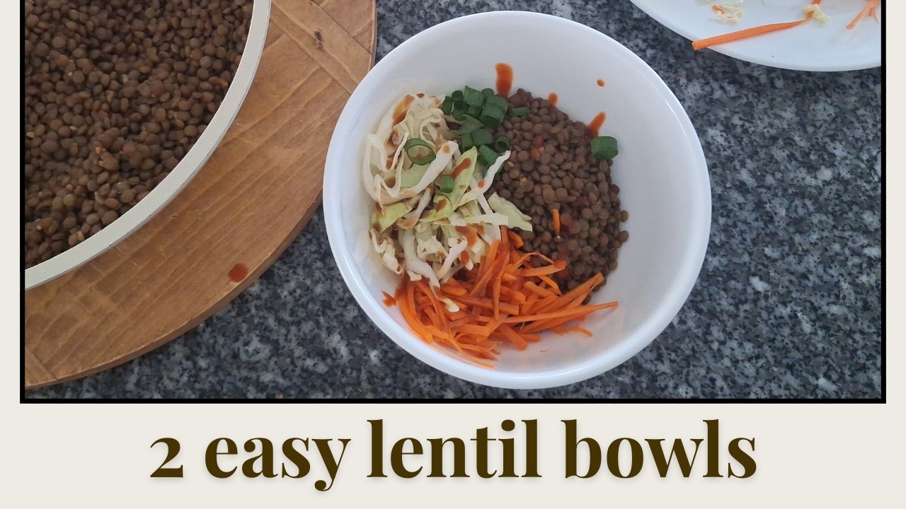 2 Simple Buddha Bowl Recipes: Southwest Burrito Bowl & Asian Inspired