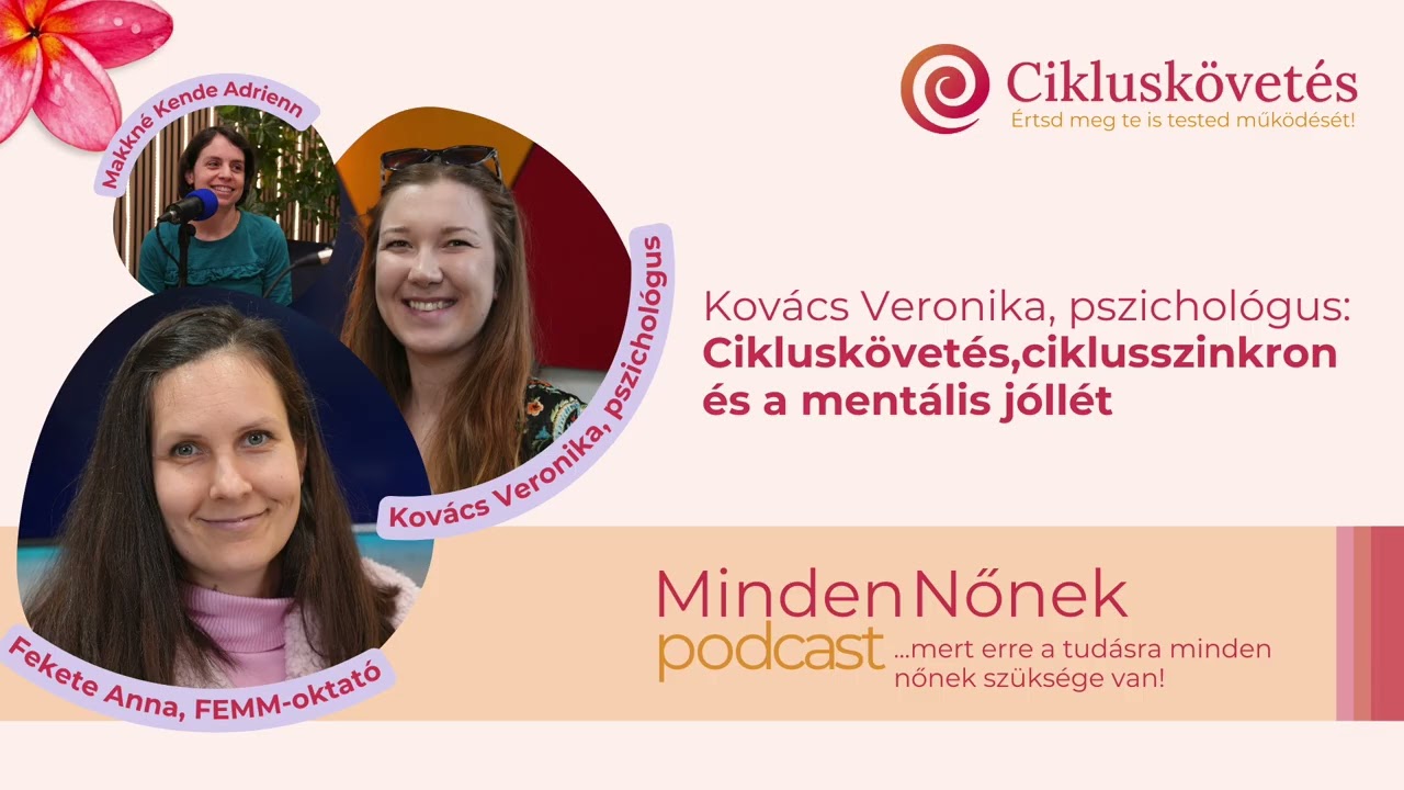 Minden Nőnek 32.I Kovács Veronika, pszichológus: Cikluskövetés, ciklusszinkron és a mentális jóllét