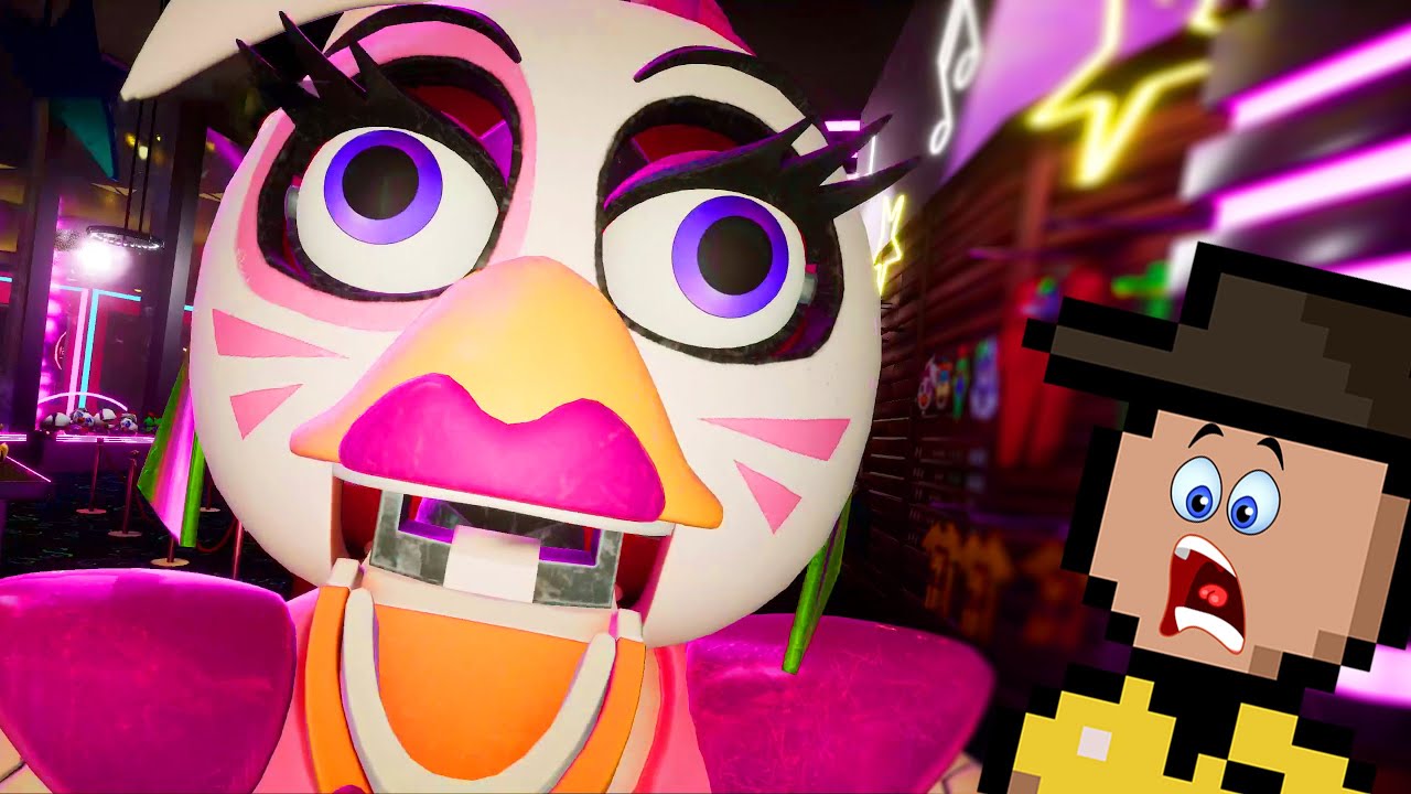 A CHICA veio conversar comigo (Five Nights at Freddy's: Security Breach &bull; Parte 2)