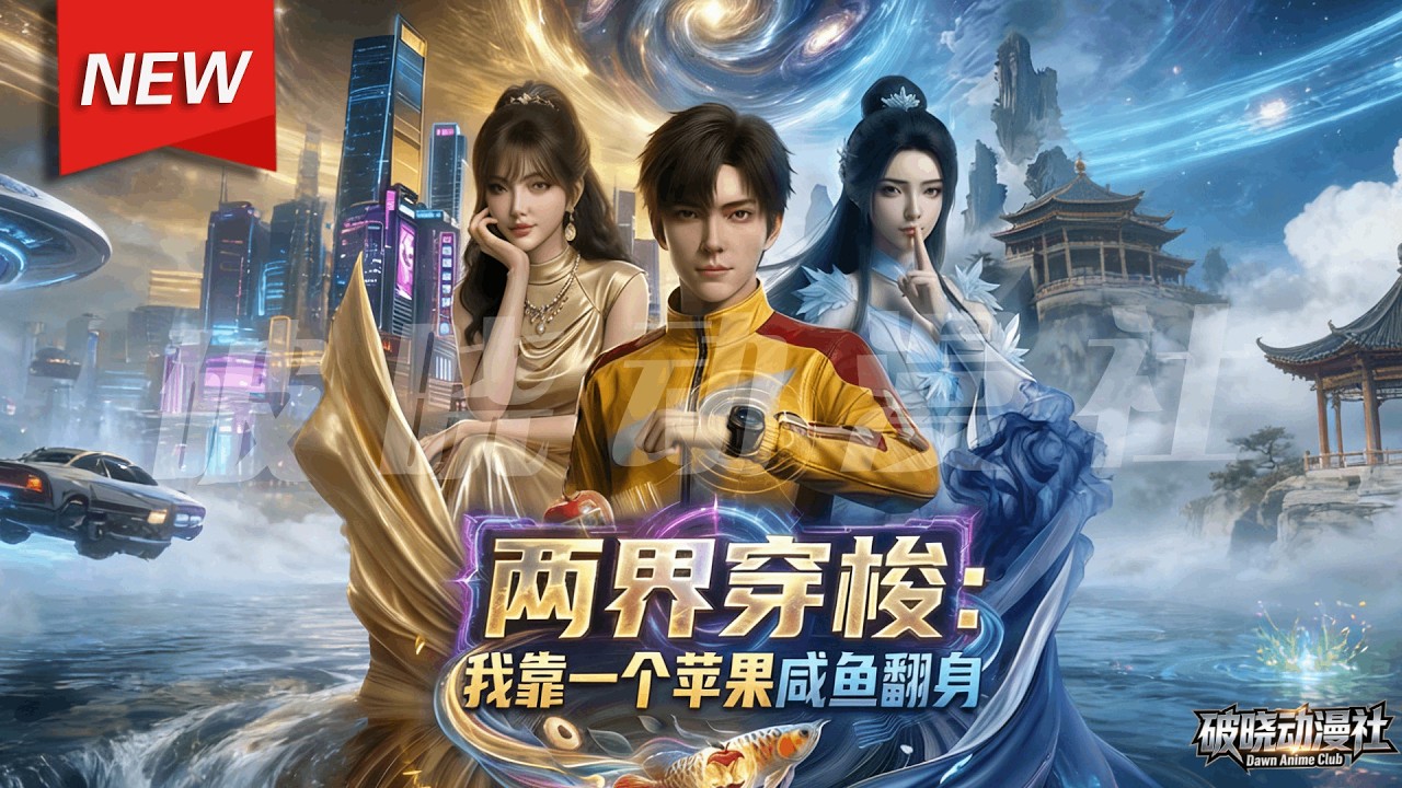 MULTISUB📢新番上线《两界穿梭：我靠一个苹果咸鱼翻身》第1~66集丨李清濒死时激活两界穿梭系统，利用现代物品在修仙界换取资源，不断变强，拯救世界，逆转命运！#破晓动漫社