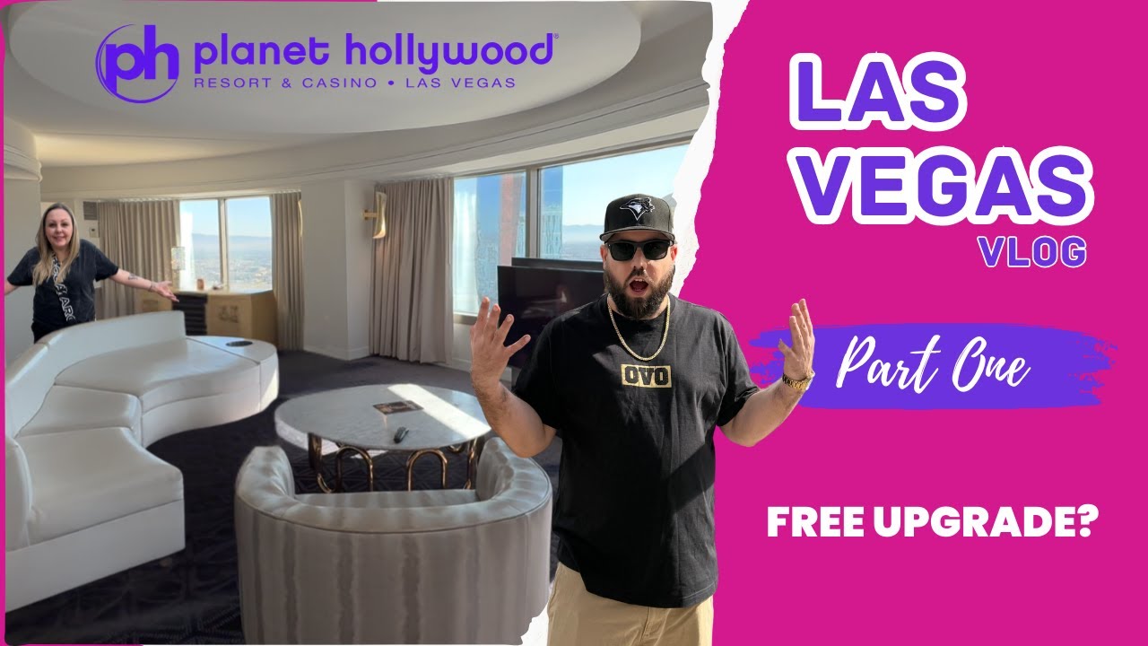 Las Vegas Vlog March Part 1 Planet Hollywood Ultra Two-Bedroom Panorama Suite | Guy Fieri's Flights