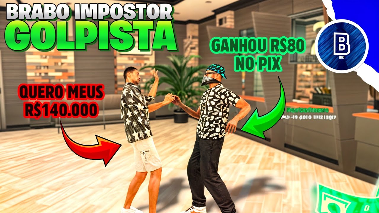 Rio Rise | 🚨🚨 DEU GOLPE EM TODO MUNDO FALANDO QUE ERA O BRABO RP NO RIO RISE RP 💥😂