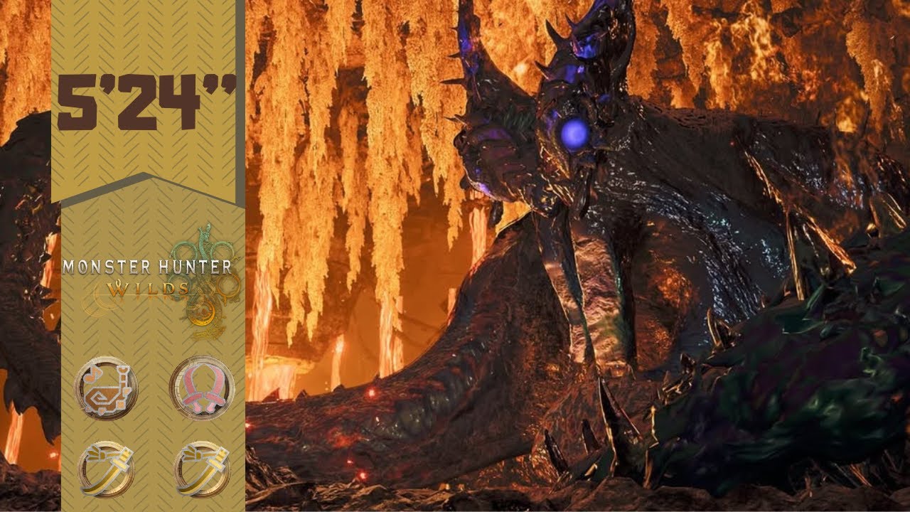 Monster Hunter Wilds | Free Challenge Quest: Burn in Blackest Hell | 4P 5'24''