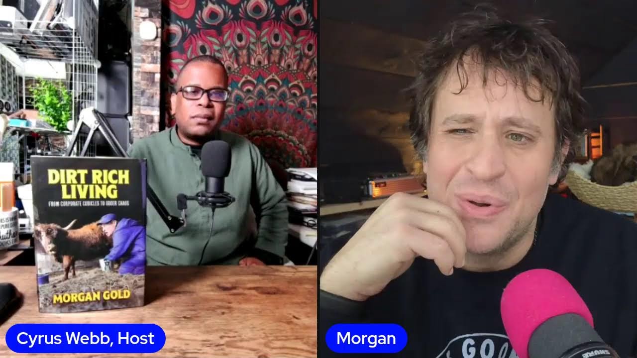 Author Morgan Gold stops by Cyrus Webb Presents