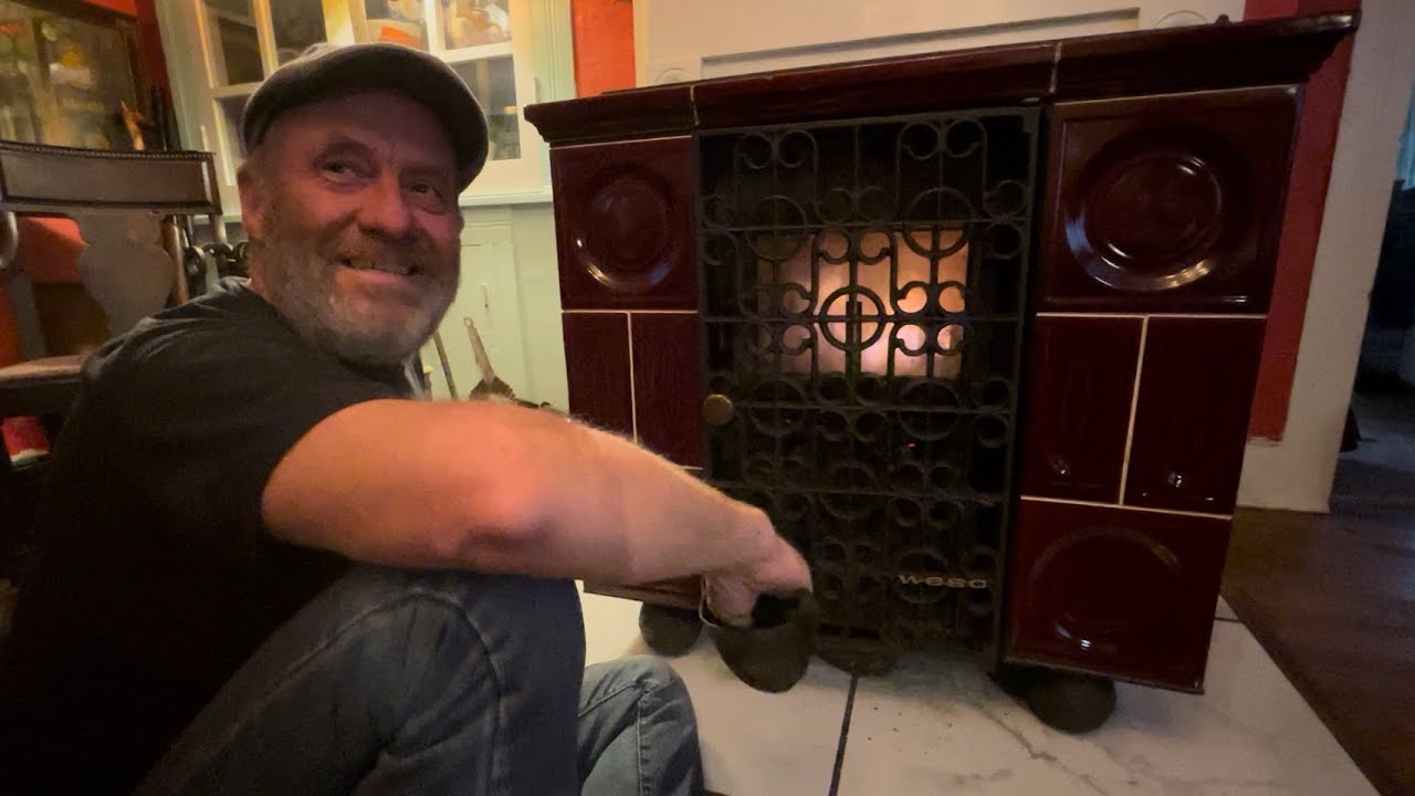 WESO Ceramic Stove German Design &  Italian Tile Delightful Aesthetics