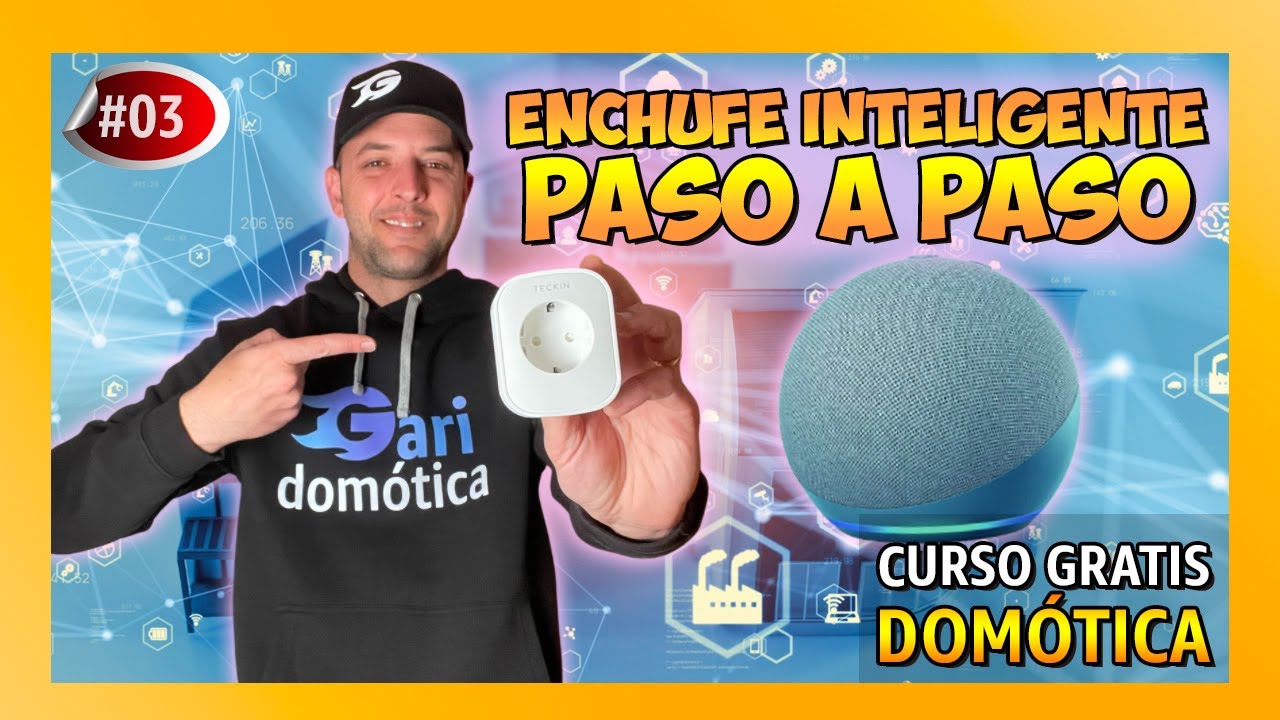 🧑‍🎓 #3 Cómo Configurar Enchufe Inteligente WIFI con ALEXA - Curso de Domótica