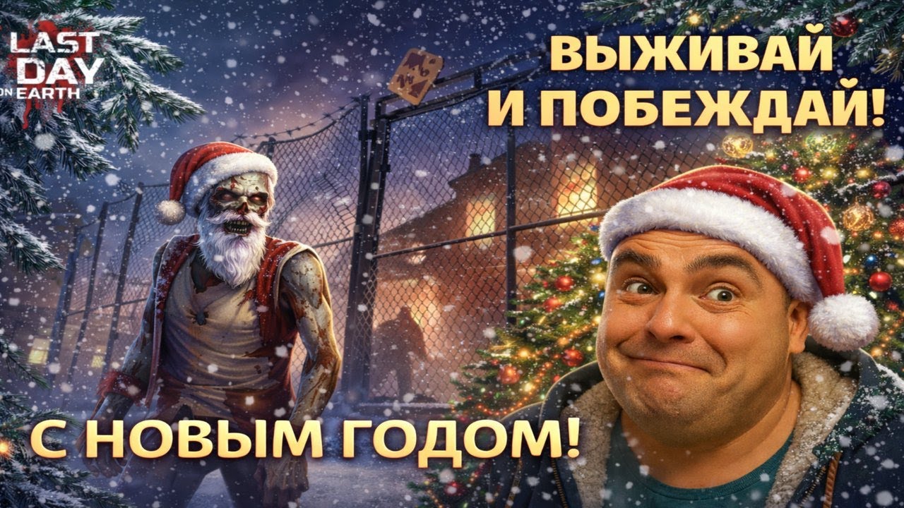 С Новым Годом! Выживание! L️ast day on Earth: Survival