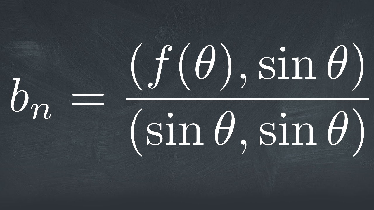 Fourier Series Is Nothing but a Least Squares Problem!