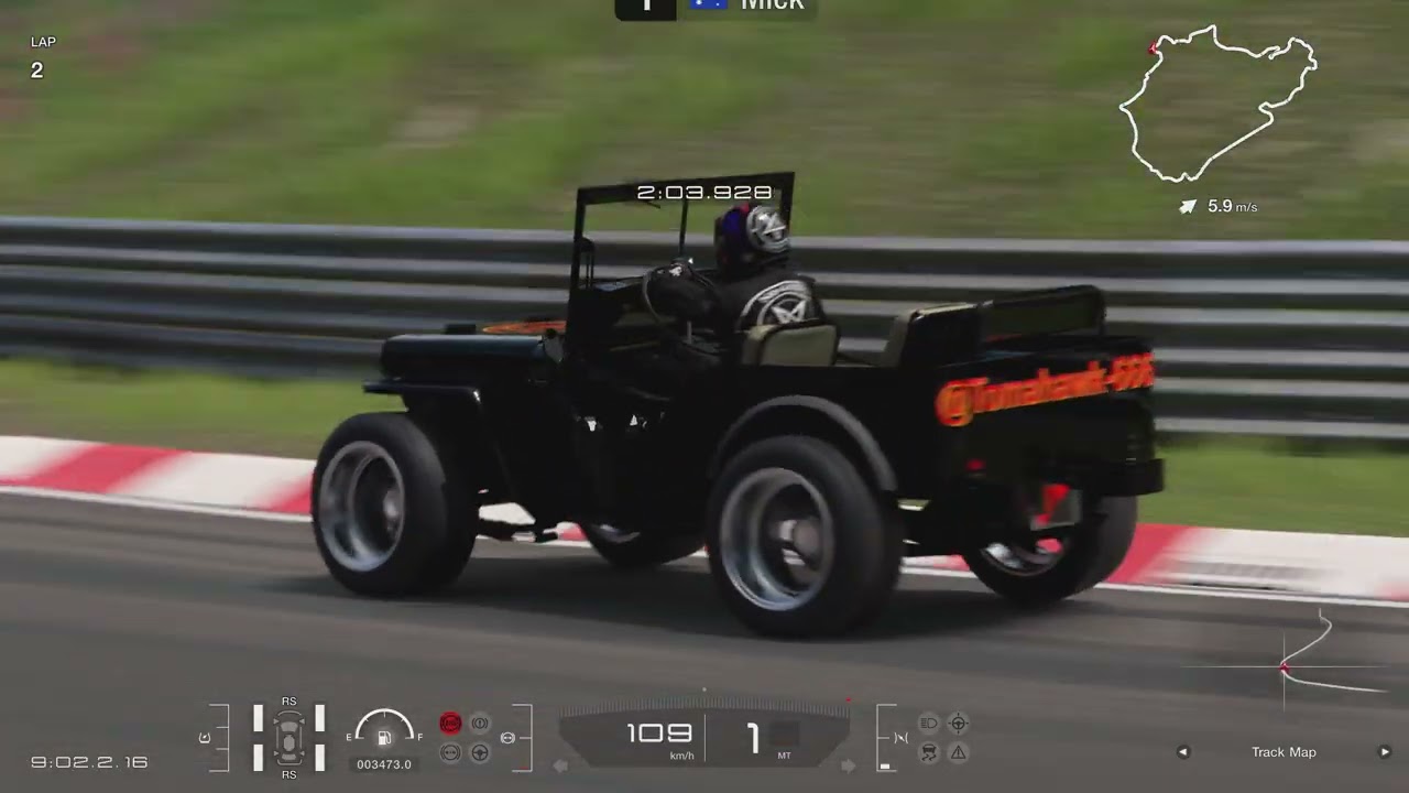 Can a 1945 Willy's Jeep beat a GT3 RS 992 around Nordschleife?