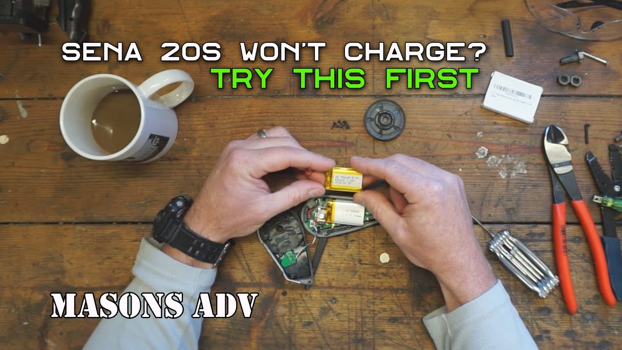 Sena 20S battery replacement | Masons ADV |