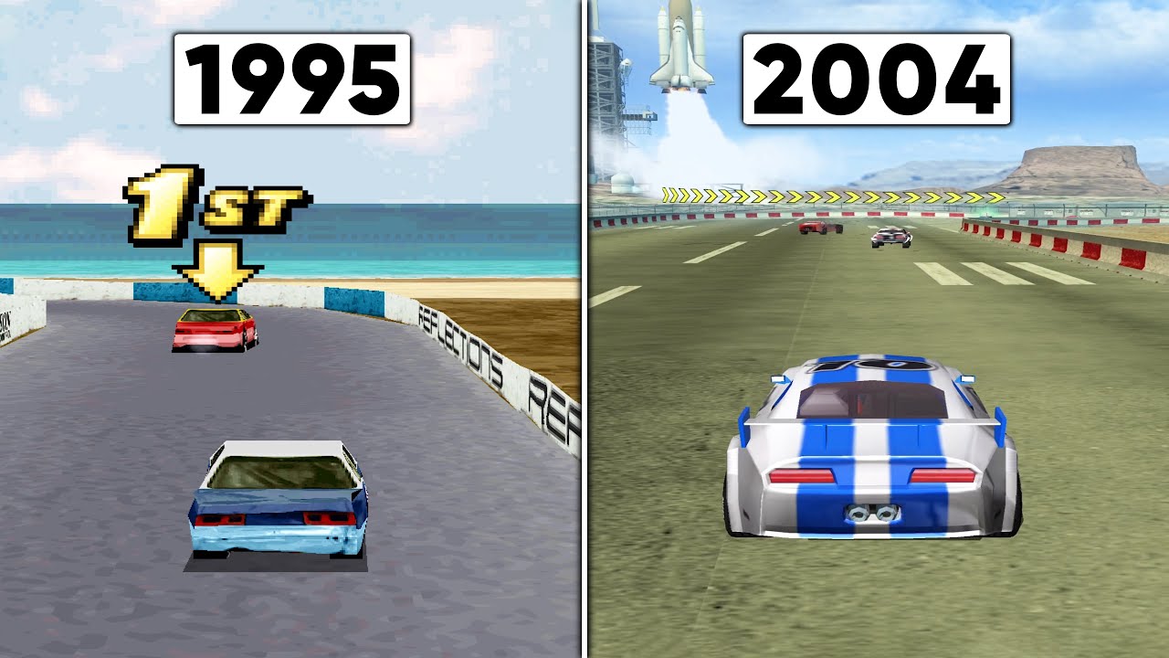 Evolution Of Destruction Derby Games [1995-2004]