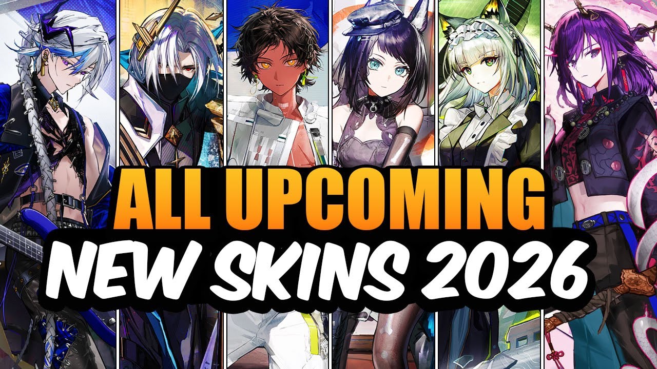 All Upcoming Arknights Skins in 2026 – Full Showcase!