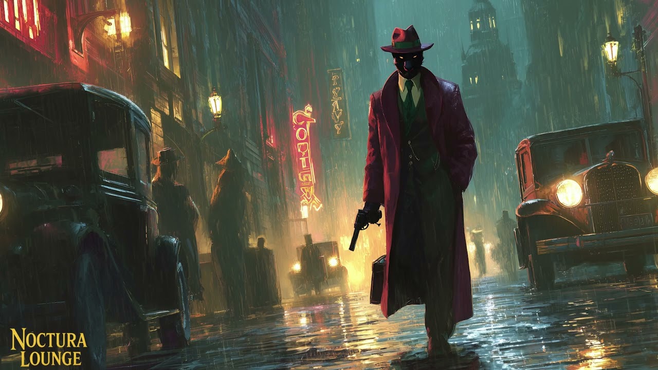 Noctura Lounge – Mafia Noir Jazz Mix | Vaporwave ✧ Ambient ✧ Study Music