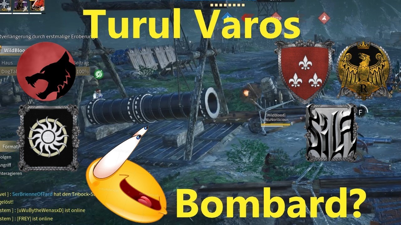 TURUL VAROS DEFENSE/ATTACK - WildBlood VS. Relic, LysRoyale & Hyperborea - TW Conqueror's Blade