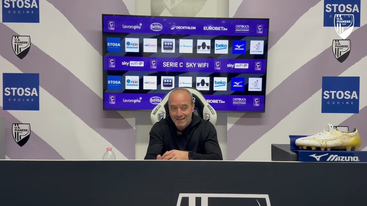 Post partita Pianese - Ternana | Mister Alessandro Birindelli