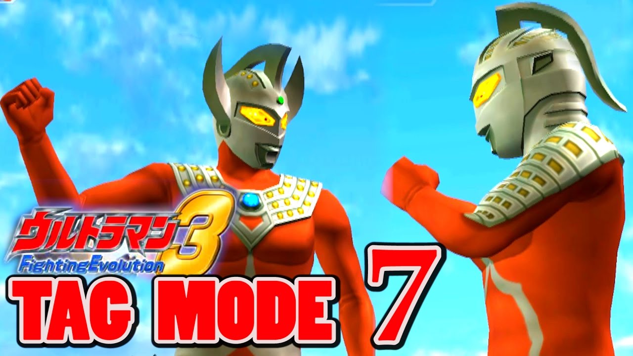 Ultraman FE3 - Tag Mode Part 7 - Ultraseven & Taro ( 1080P HD 60fps )