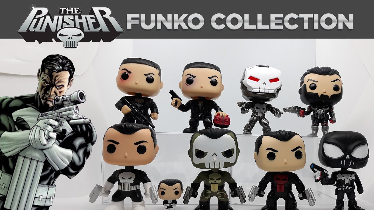 My Funko Pop Punisher Collection !
