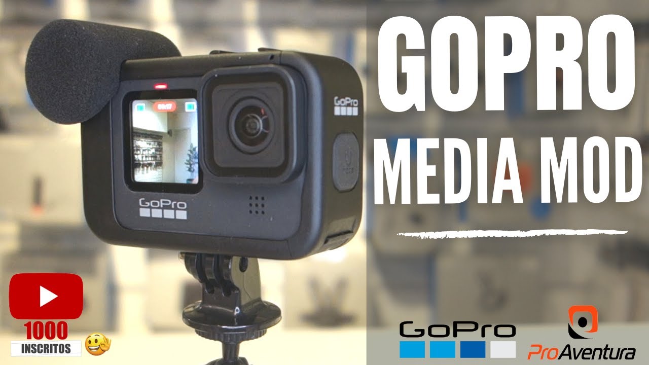 Media Mod GoPro 9 Black!!  Review Completo! 🔈