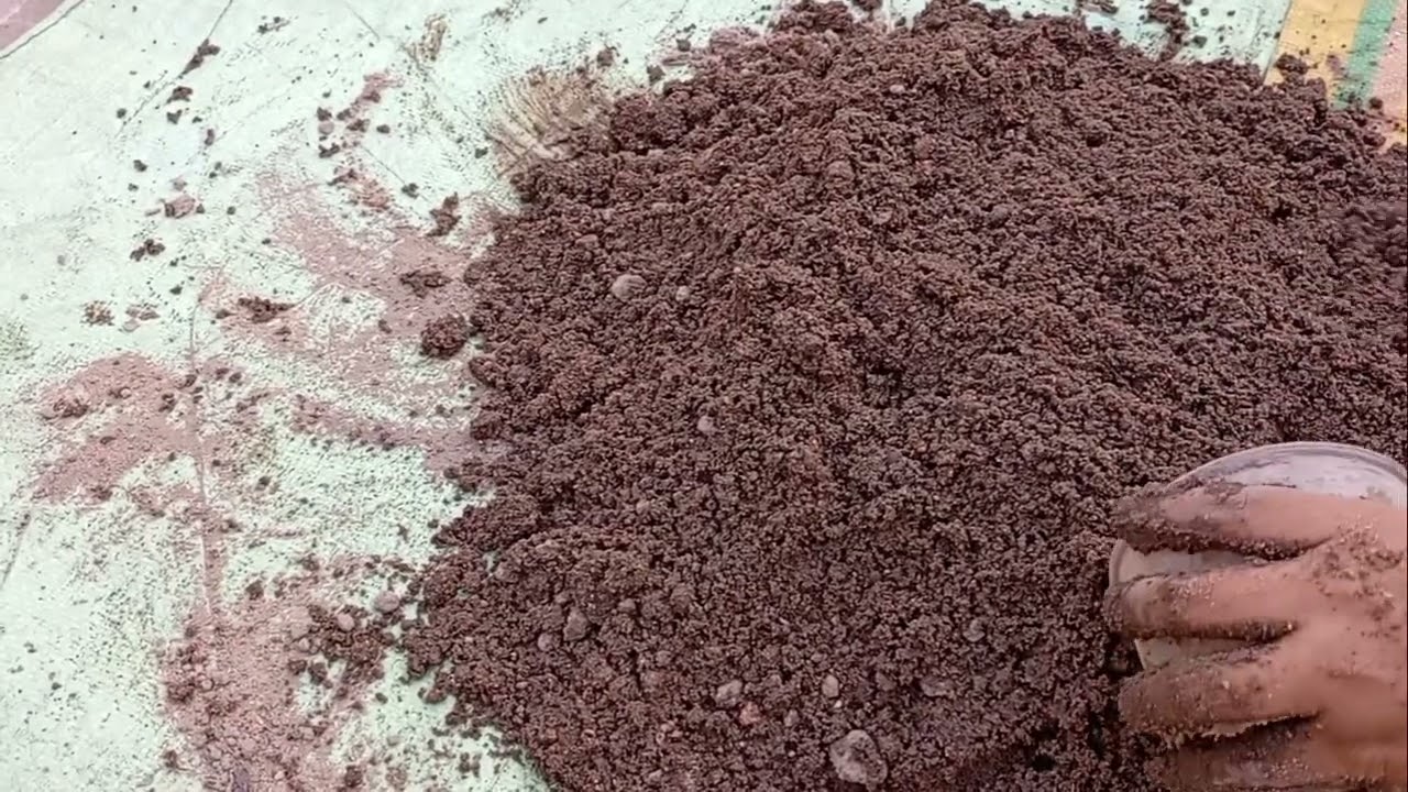 Huge amount of dustyy caly 🤯 cement mixture 😋🤗 making a shapes 👍