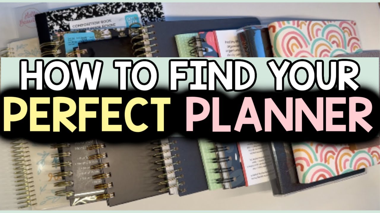 HOW TO FIND THE PERFECT PLANNER FOR YOU | 2025 Planner Tips