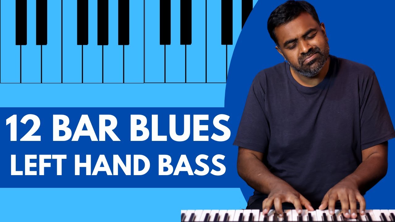 The 12 Bar Blues Bassline for the Piano Left Hand you HAVE TO LEARN!