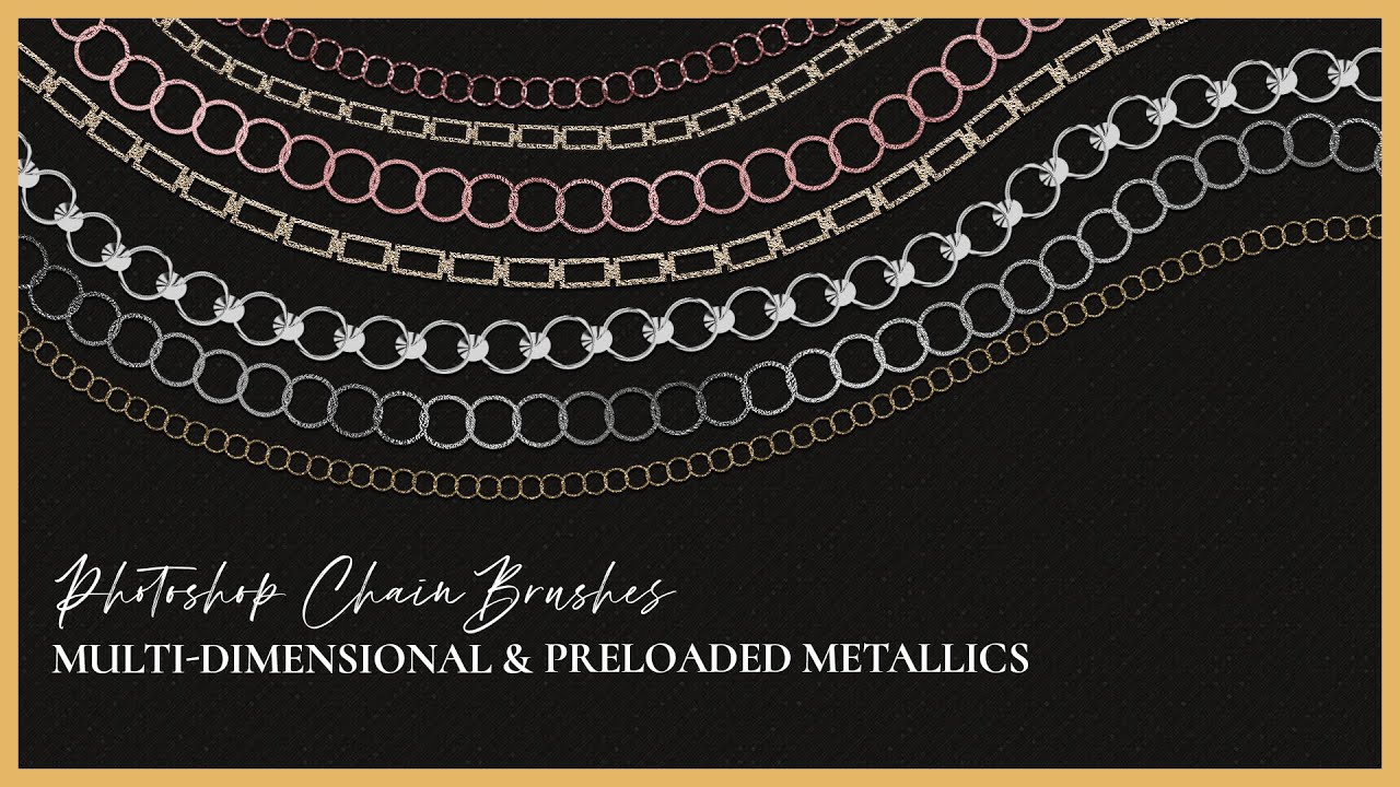 Photoshop Brushes | Chains and Jewelry