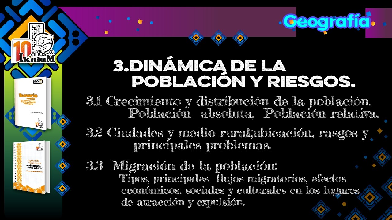 Geograf&iacute;a 9 - IkniuM Media Superior