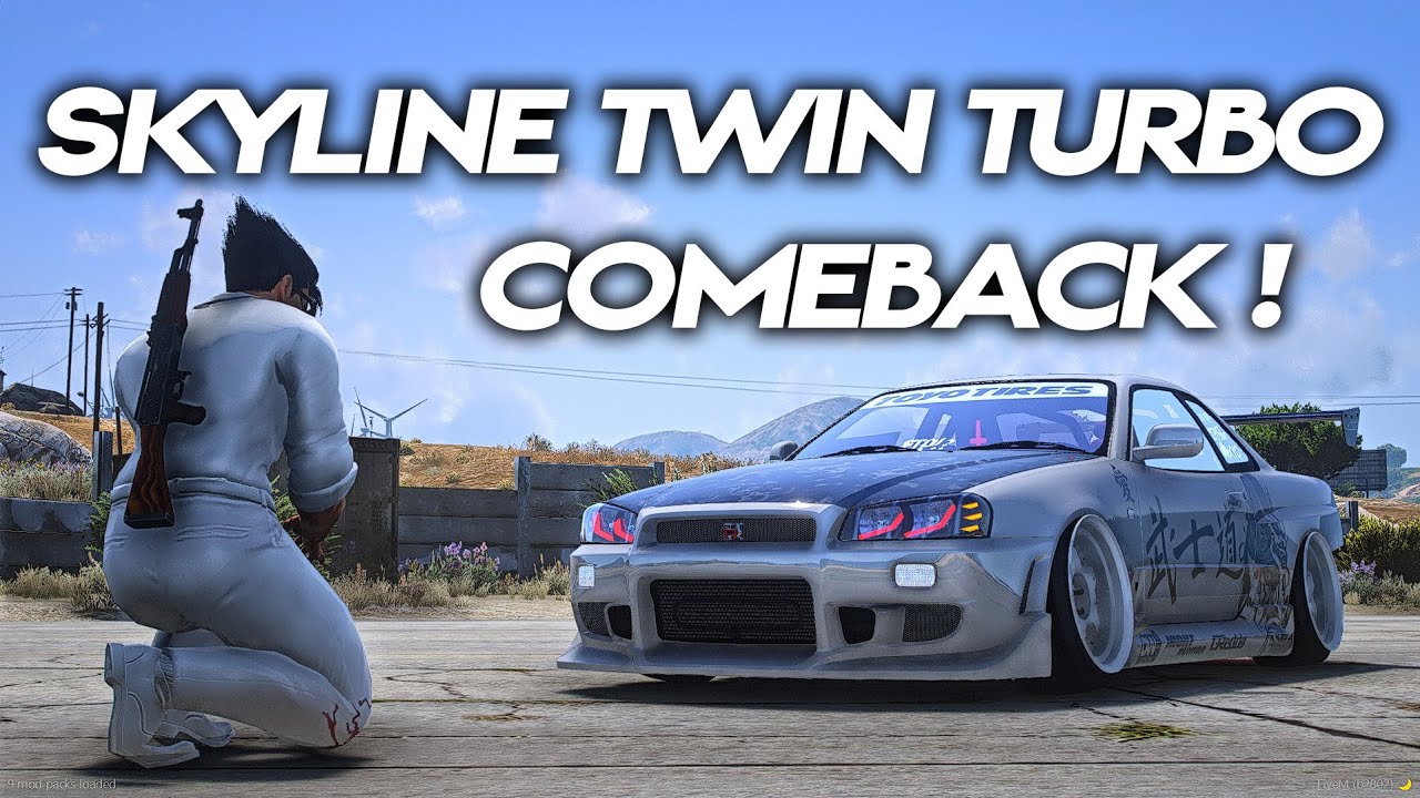 MEMBANGUNKAN MONSTER DARI TIDURNYA... SKYLINE V10 TWIN TURBO !!!