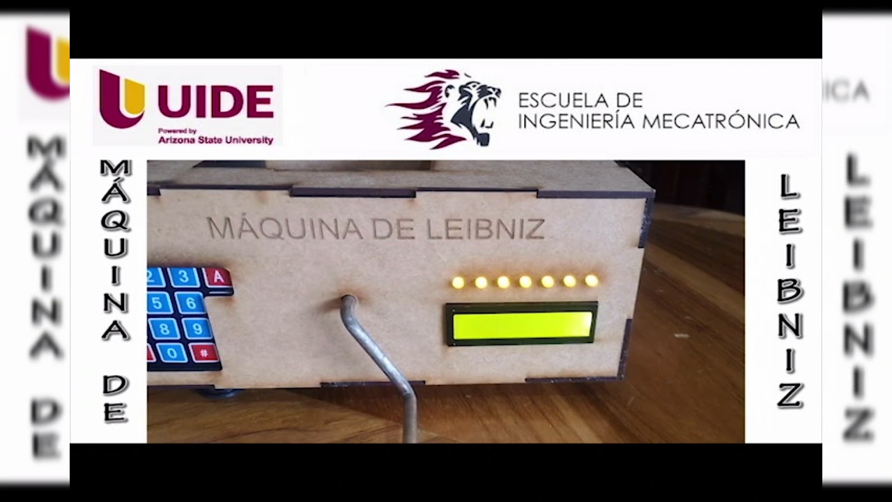 Funcionamiento de la Máquina de Leibniz (Juan Andrés Castro y Julián Guapaz)