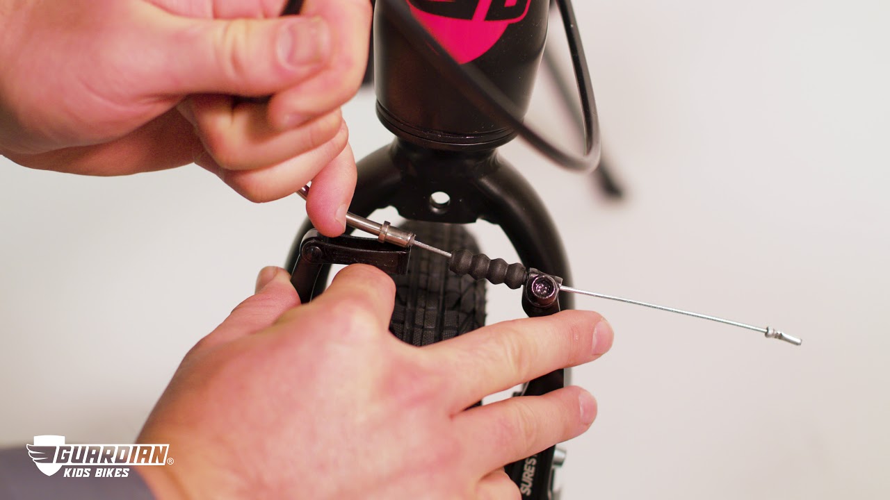 How to connect the front brake