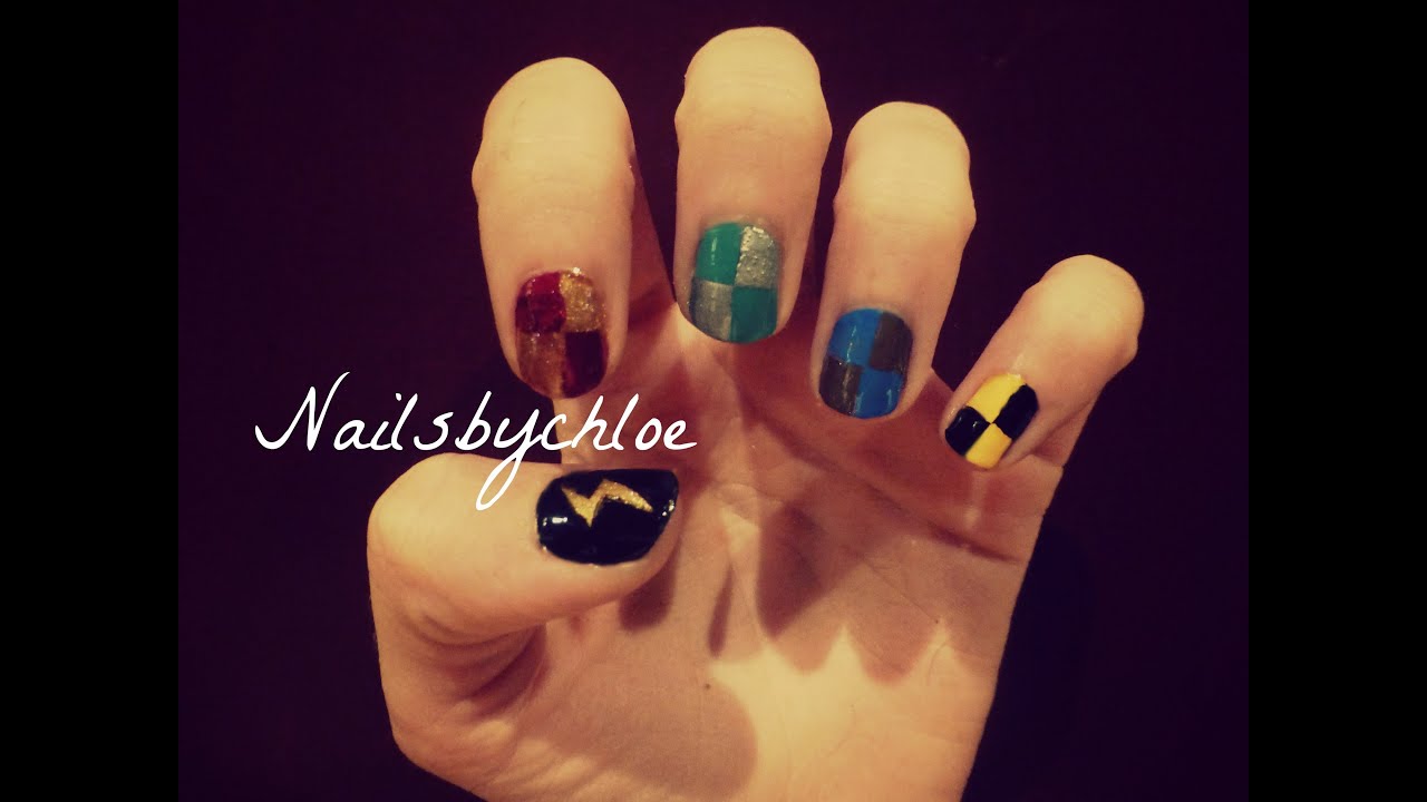 Harry Potter Nails - Nail Art Tutorial