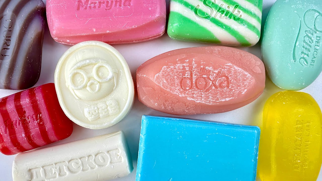 ASMR Carving soap. Soothing cutting soap | ASMR Soap.