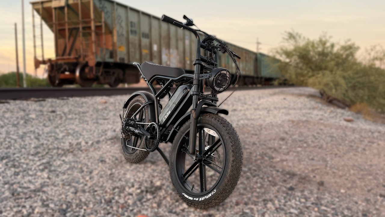 The Best Moped Style Electric Bike | TST R002