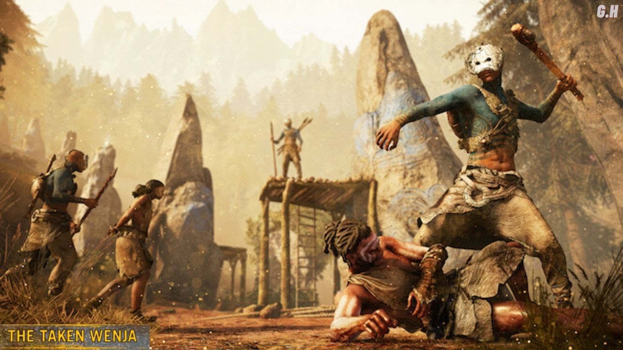 THE TAKEN WENGA || ENTERING  IZILA  HOMELAND || FARCRY PRIMAL || 🤯