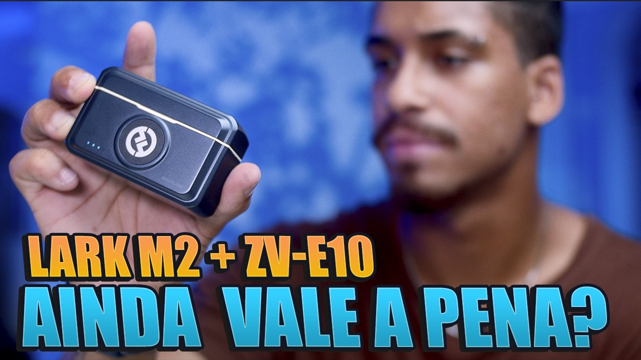 Setup audiovisual com Sony ZV-E10, microfone Lark M2 e gimbal Scorp 2 vale a pena?