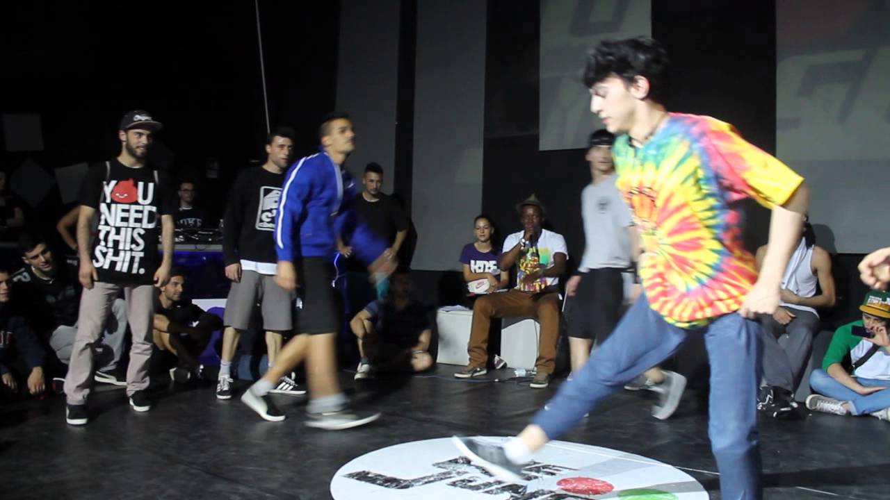 THE JUNGLE 2013 MATTHEW & DEFLOW KNEF CREW VS JORDY & PANDHA FREESTEPS