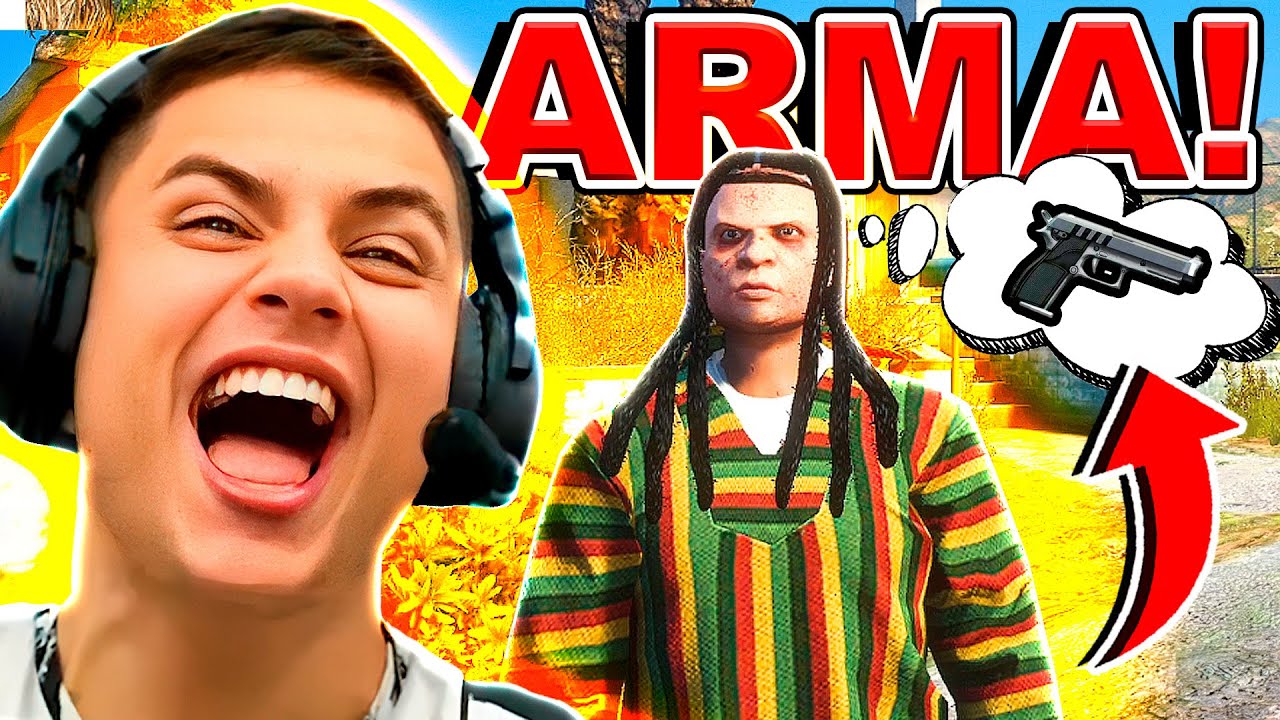 FIZ DE TUDO POR UMA ARMA na CIDADE! 😱 GTA RP (Paulinho o LOKO)