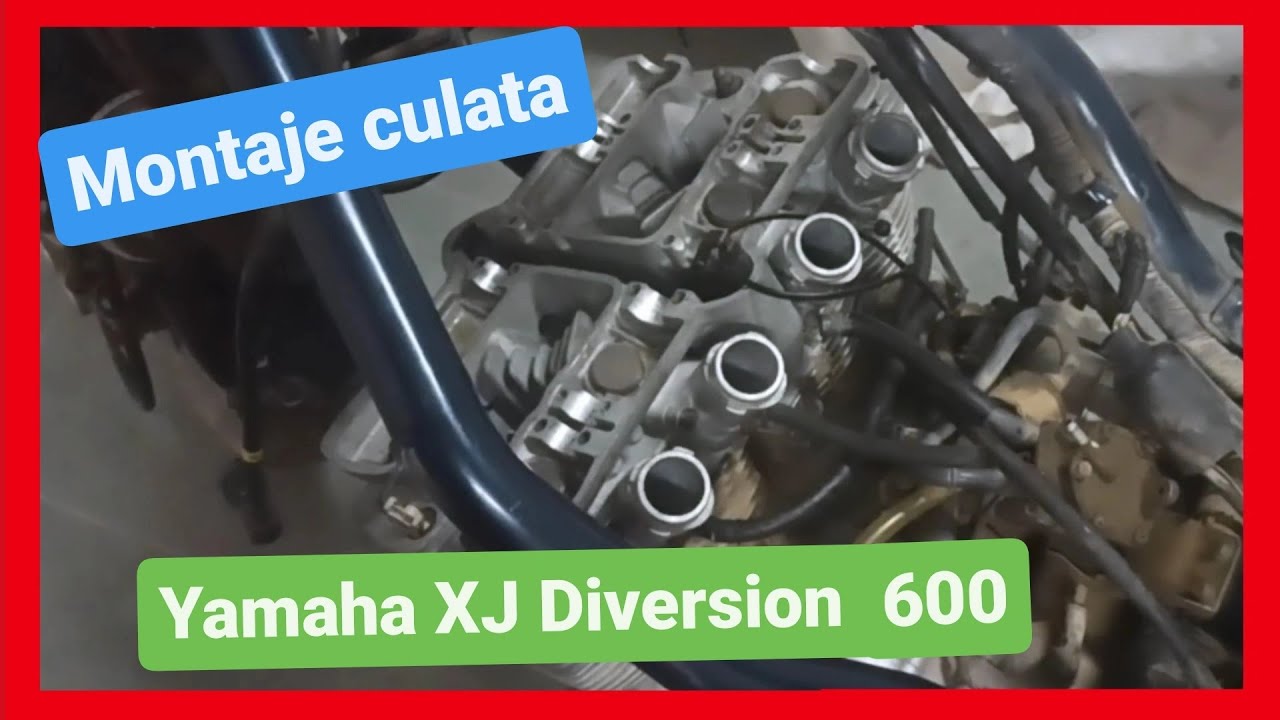 Montaje culata Yamaha XJ Diversion 600