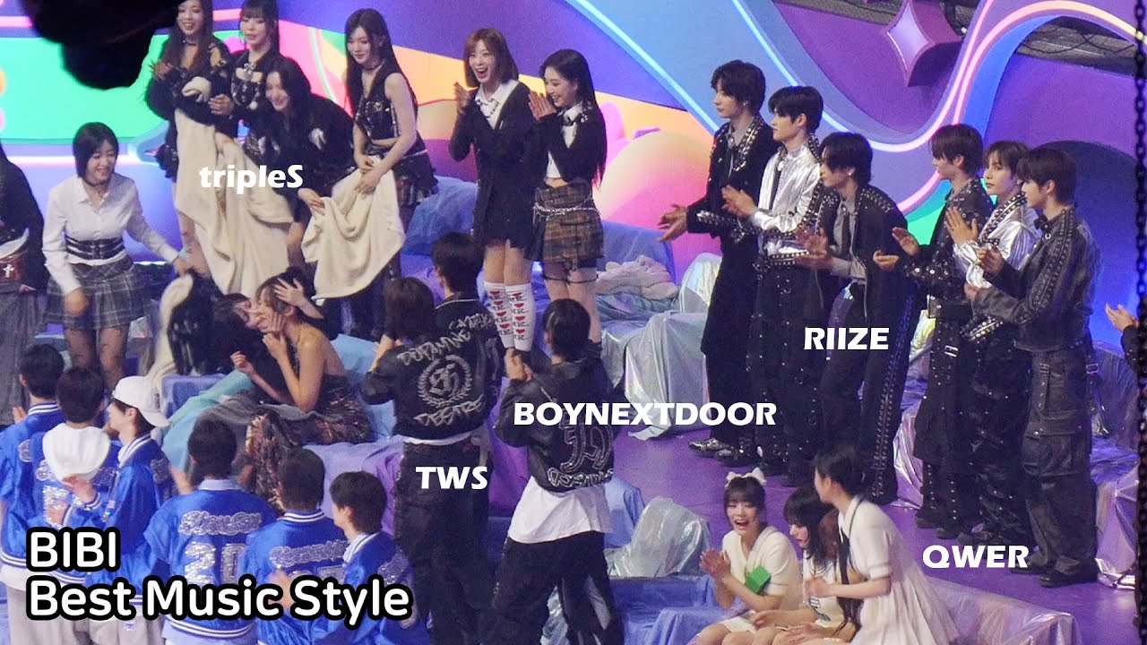 BIBI 'Best Music Style' 동생에게 뽀뽀받는 비비 IDOL Reaction (RIIZE TWS tripleS BOYNEXTDOOR QWER) 241130 MMA