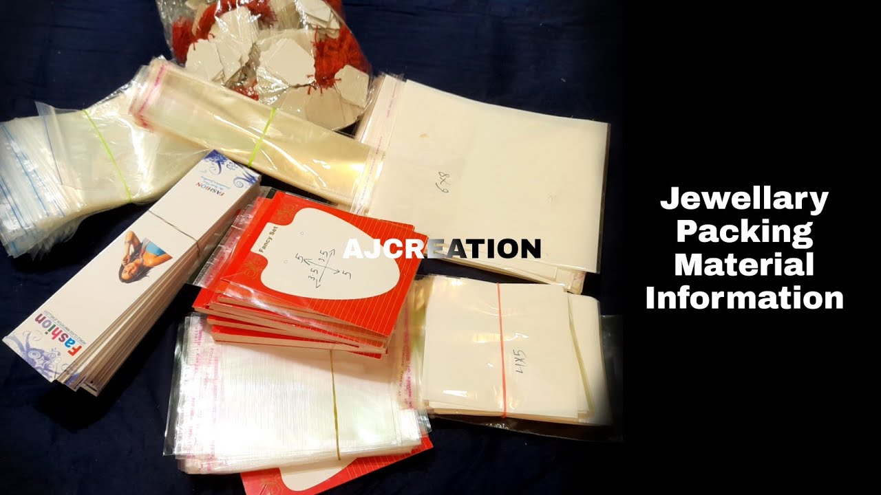 Jewellary packing material informative #packing #jewellery #onlinebusiness
